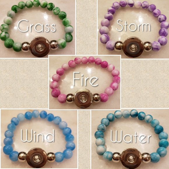 Interchangeable button beads and bracelets. - Picture 3 of 8